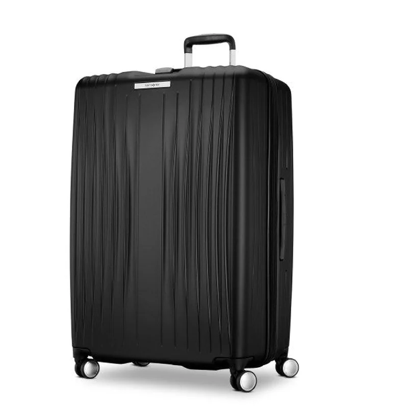 Suitcase with transparent flap-business suitcase for weekend-Samsonite Opto 3 Large Spinner