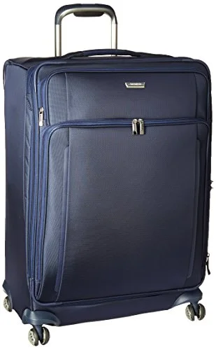 Suitcase for winter clothes-vintage suitcase-Samsonite Silhouette Xv Softside Spinner 29, Twilight Blue