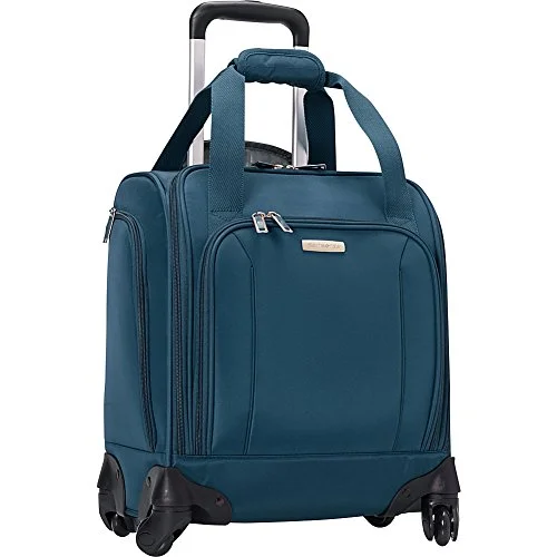 Suitcase with anti-theft features-suitcase with combination lock-Samsonite Spinner Underseater With Usb Port - Ebags Exclusive (Majolica Blue)