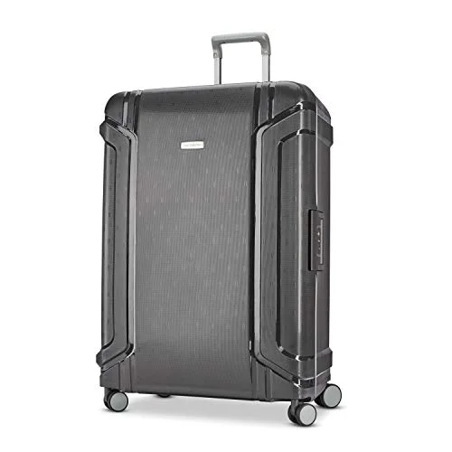 Suitcase with gold trim-best compact travel suitcase-Samsonite Vaultex Spinner 29" Charcoal