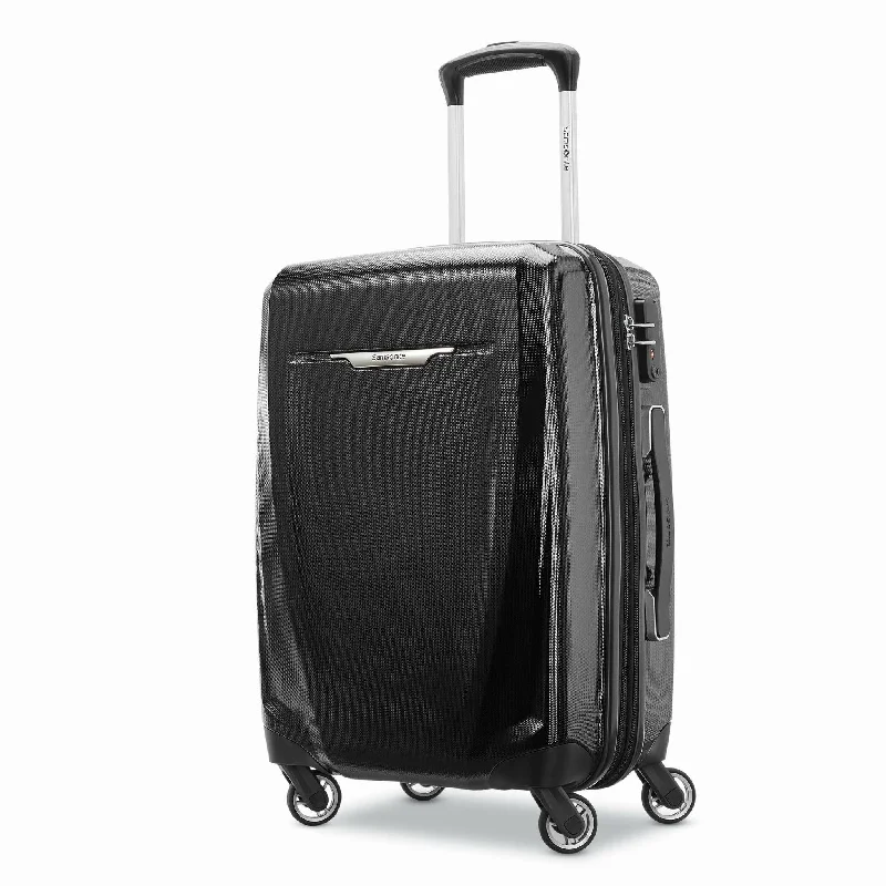 Suitcase for meal prep-kids-friendly suitcase for traveling-Samsonite Winfield 3 DLX Spinner 56/20 Carry-On