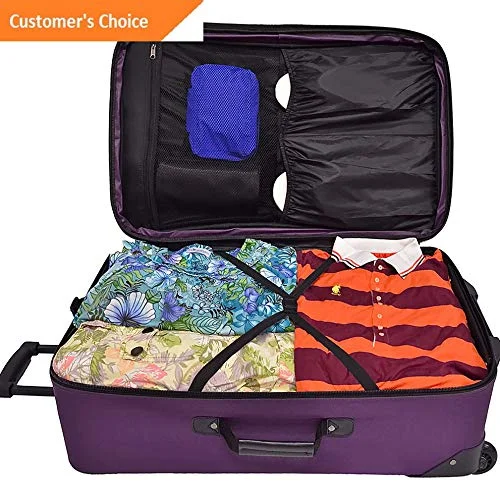 Suitcase for daily essentials-expandable luggage suitcase-Sandover Traveler Versatile 5-Piece gage Set 2 Colors | Model LGGG - 4393 |