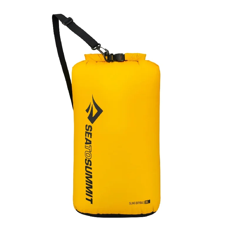 Bag for long outdoor trips-Sea To Summit Sling Dry Bag 20 Litre