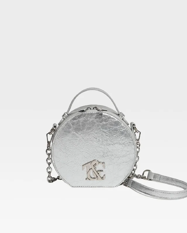 Crossbody perfect for vacation-Mini Crossbody Bag in Silver