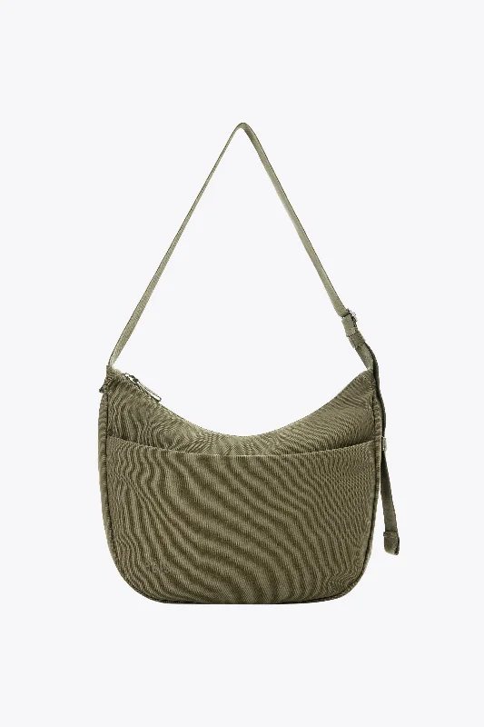 Crossbody designer shoulder strap-The Carryall Crossbody in Olive