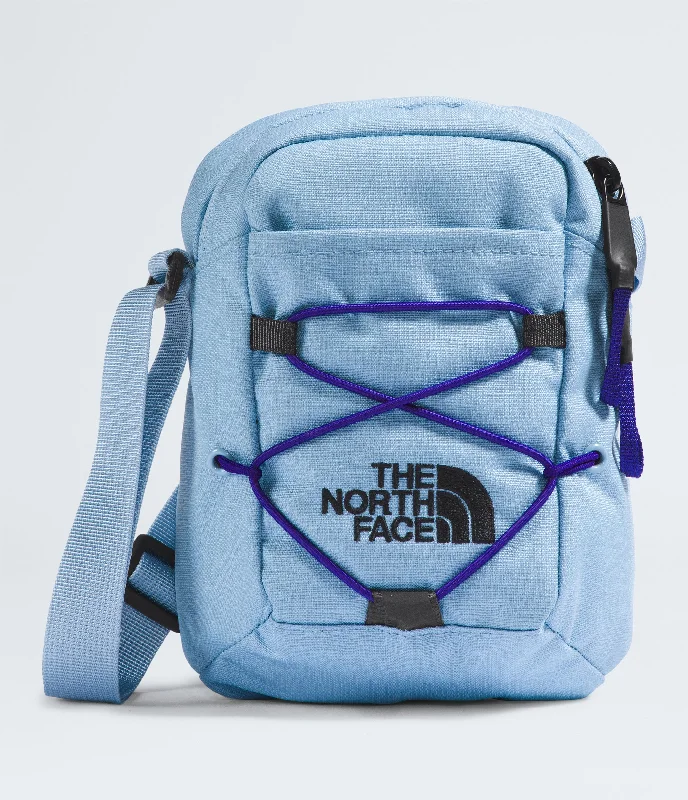 Crossbody simple purse-The North Face Jester Crossbody Bag - Steel Blue Dark Heather/Lapis Blue/TNF Black