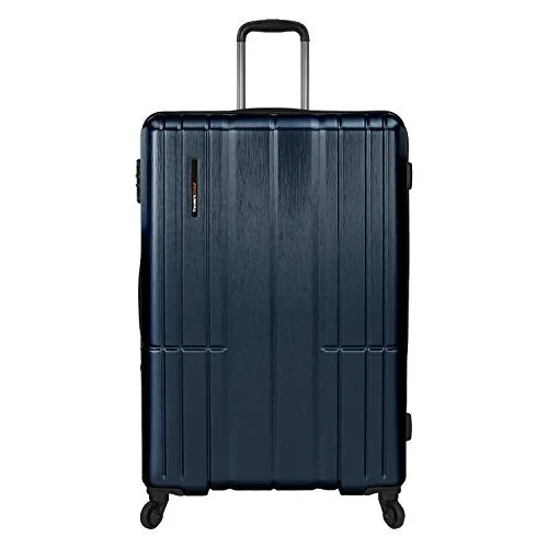 Suitcase for short travel-lightweight soft-shell suitcase-Traveler'S Choice Wellington 30" Hardside Spinner, Blue