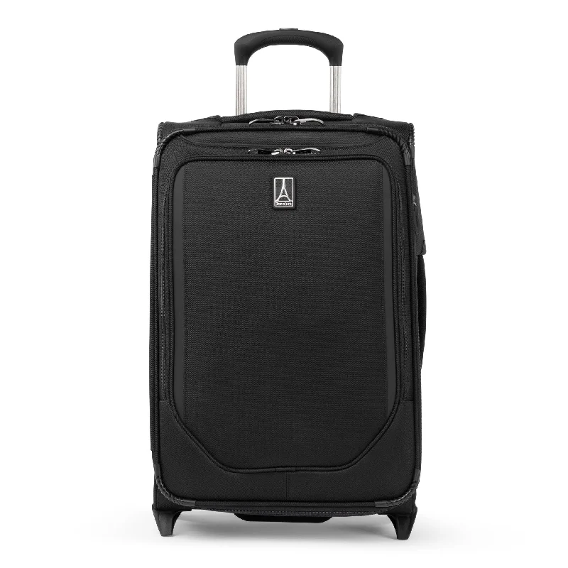 Suitcase with monogram-multi-wheel suitcase-Travelpro Crew Classic Carry-On Expandable Rollaboard