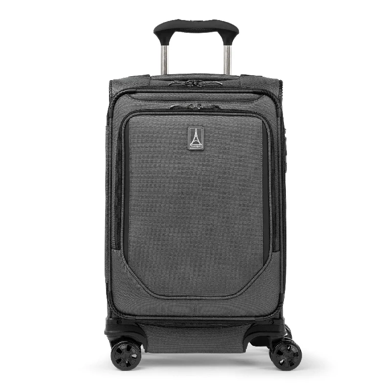 Suitcase for cold climates-suitcase with compression zipper-Travelpro Crew Classic Carry-On Expandable Spinner