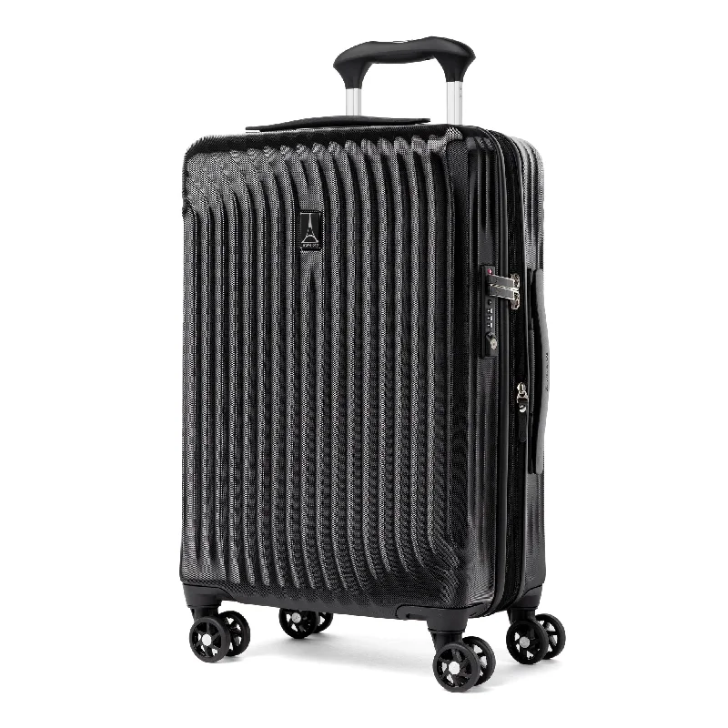 Suitcase with top lid-best suitcase with side pockets-Travelpro Maxlite Air Carry-On Expandable Hardside Spinner