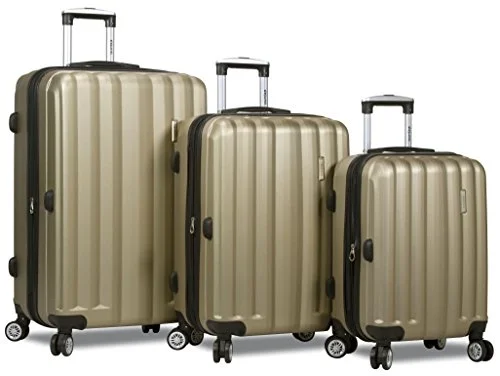 Suitcase for train travel-suitcase for long trips-Trendy 3 Pcs Luggage Travel Set Spinner Travel Suitcase Set Travel Luggage