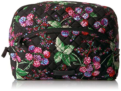 Suitcase for beach needs-luxury business suitcase-Vera Bradley Iconic Large Cosmetic-Signature