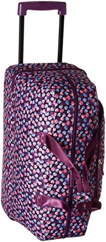 Suitcase with fresh vibe-carry-on luggage for professionals-Vera Bradley Lighten Up Wheeled Carry-On Carry On Bag