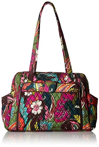 Suitcase for long kits-best rolling luggage suitcase-Vera Bradley Women'S Stroll Around Baby Bag, Autumn Leaves