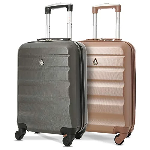 Suitcase with wave shell-designer hard-shell suitcase-x2 Maximum Allowance Airline Approved Delta United Southwest Carryon Suitcase