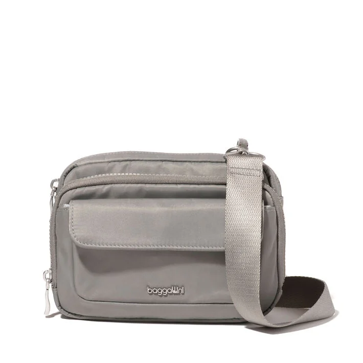 Crossbody sporty but chic-Baggallini Modern Double Zip Crossbody