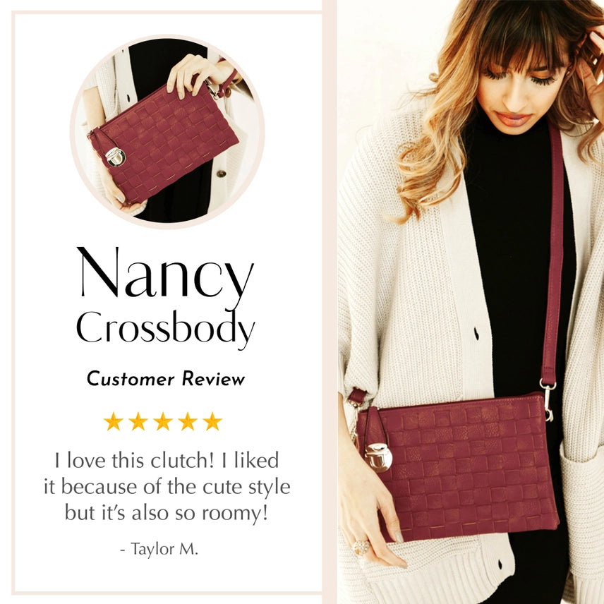 Crossbody for versatile lifestyle-K. Carroll RFID Vegan Nancy Crossbody Clutch- $32