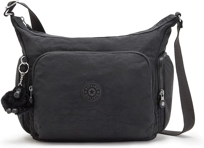 Crossbody with professional design-Kipling Gabb Crossbody Bag Black Noir