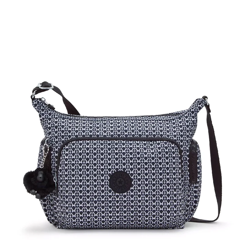 Crossbody casual crossbody style-Kipling Gabb Crossbody Bag Signature Print