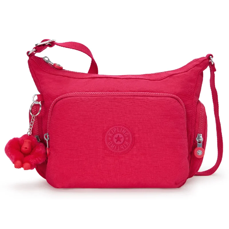 Crossbody versatile go-to bag-Kipling Gabb Small Crossbody Bag Confetti Pink