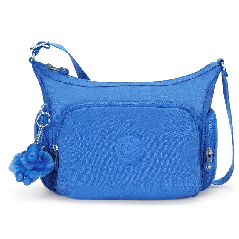 Crossbody affordable stylish purse-Kipling Gabb Small Crossbody Bag Havana Blue