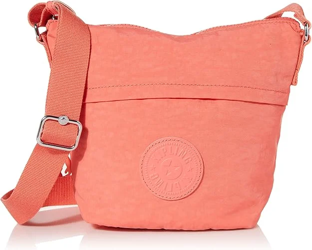 Crossbody chic leather purse-Kipling Sonja Sonja Crossbody Bag - Fresh Coral