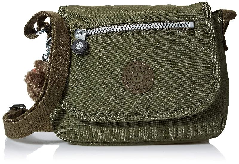 Crossbody stylish and practical-Kipling Women's Sabian Crossbody Minibag Bag, Jaded Green Rm, One Size