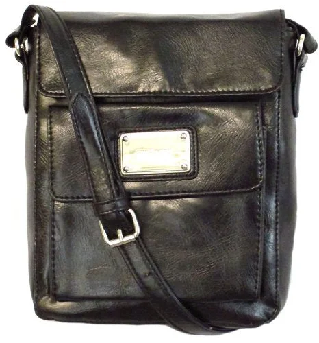 Crossbody for sporty casual wear-Nine West Kenzee Crossbody (Black)