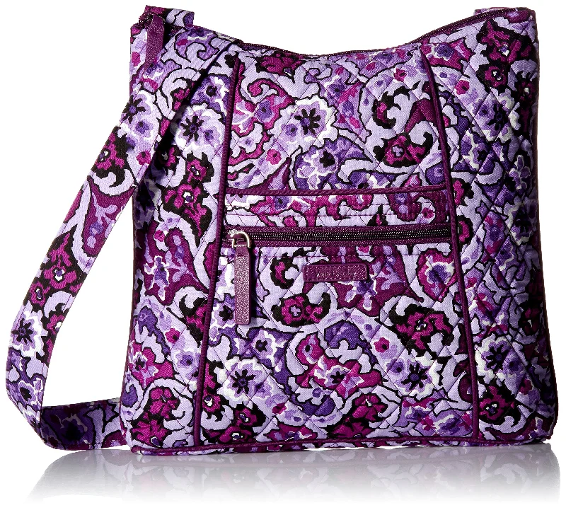 Crossbody fashion bag-Vera Bradley Hipster Crossbody Bag, Signature Cotton